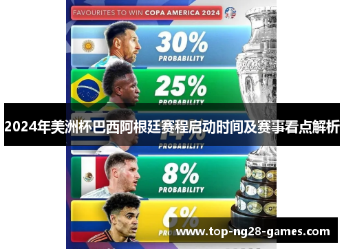 2024年美洲杯巴西阿根廷赛程启动时间及赛事看点解析